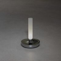 Biarritz bordslampa silver USB