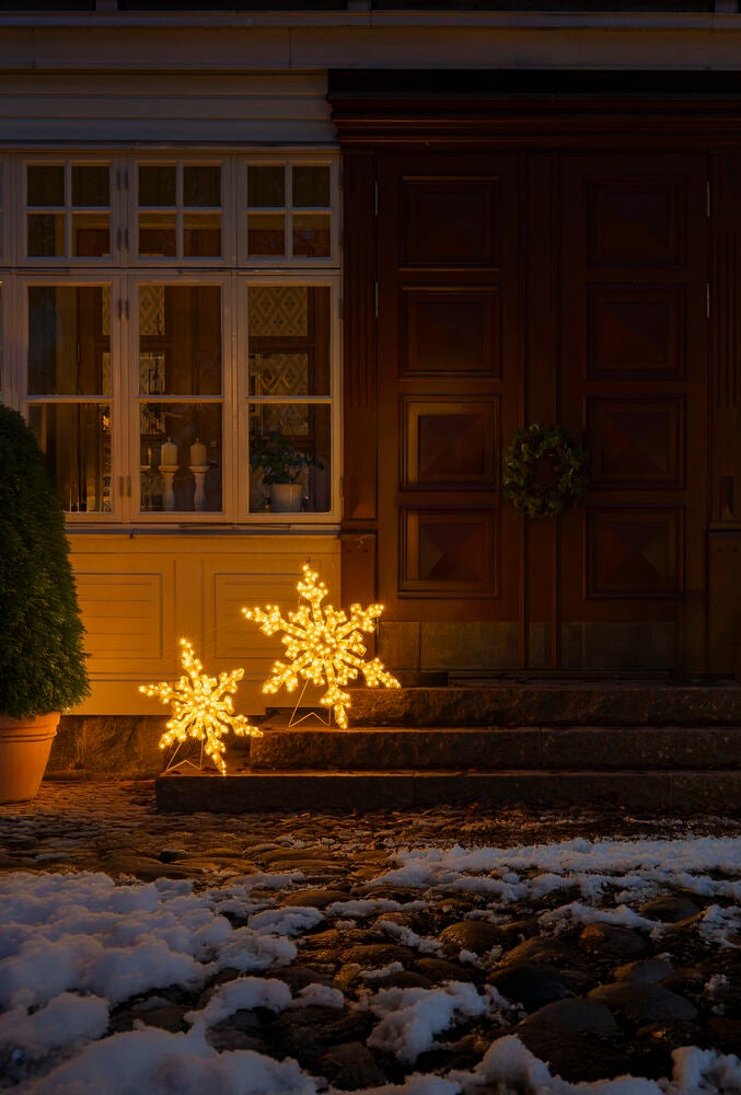 Deco. snowflake outd. 60cm