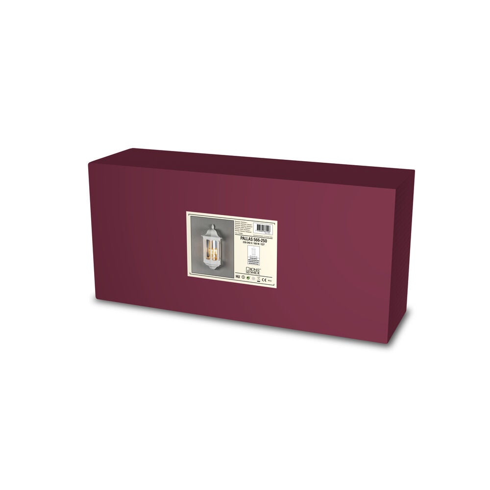 Pallas väggplafond  E27 vit