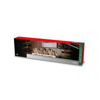 Siluett motiv 18 LED natur