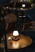 Monaco table lamp white USB