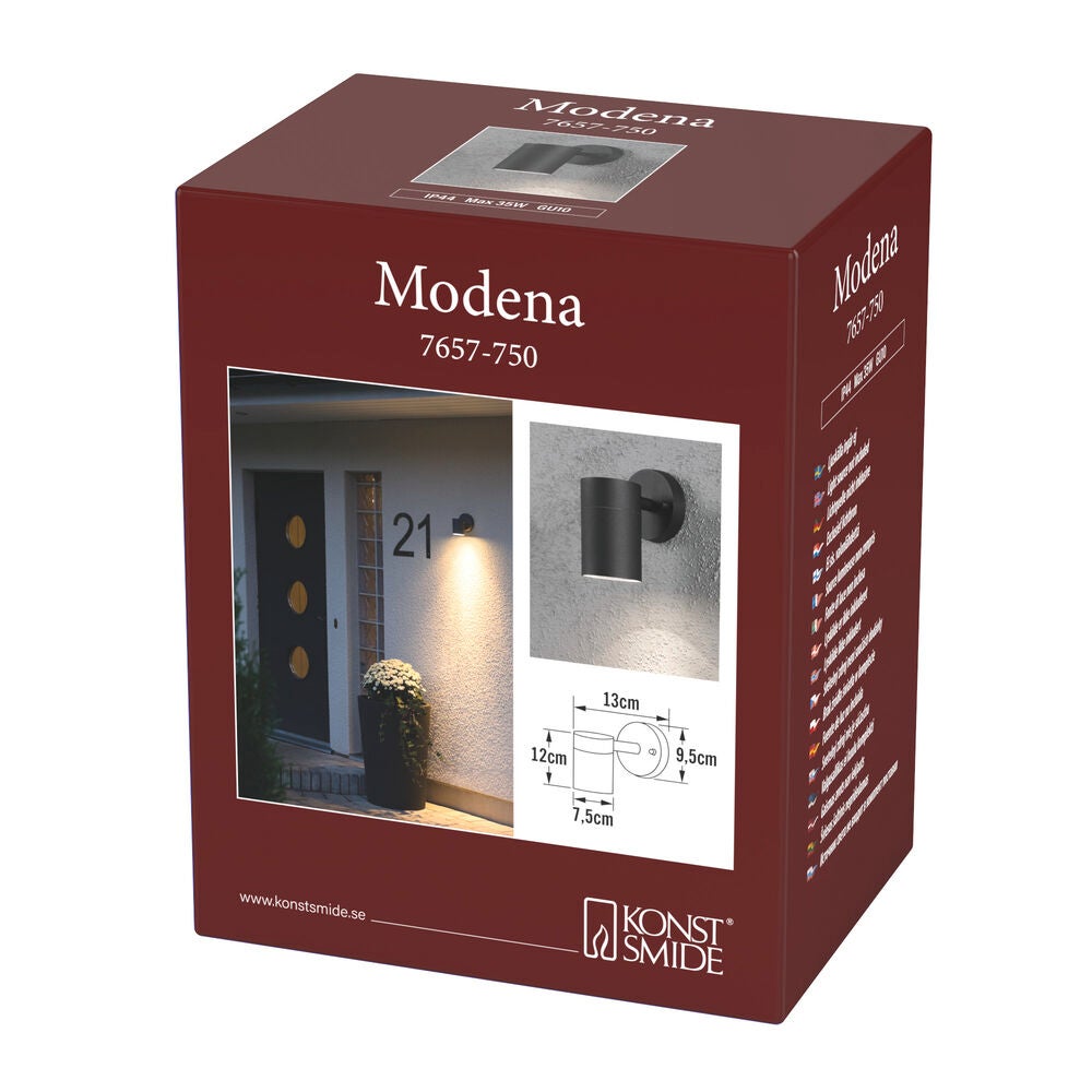 Modena Big Down Light Black