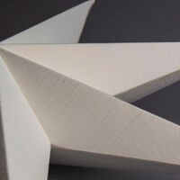 Pappersstjärna vit 78cm