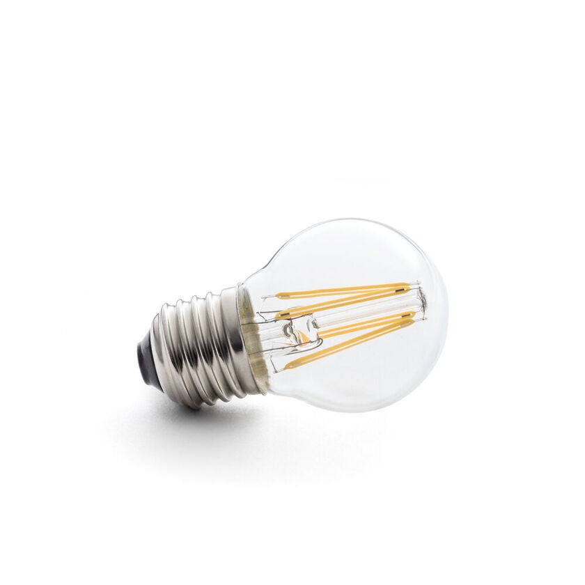 Glödlampa LED E27 45mm klar