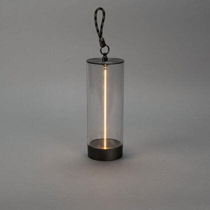 Edison S bordslam. M.Grå USB