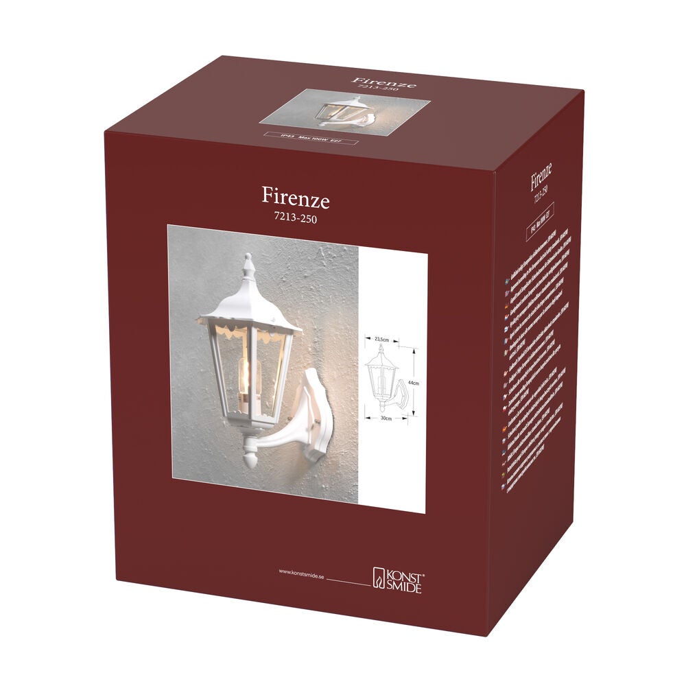 Firenze Up Light Matt White