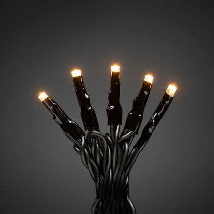 100 amber LED slinga utomhus