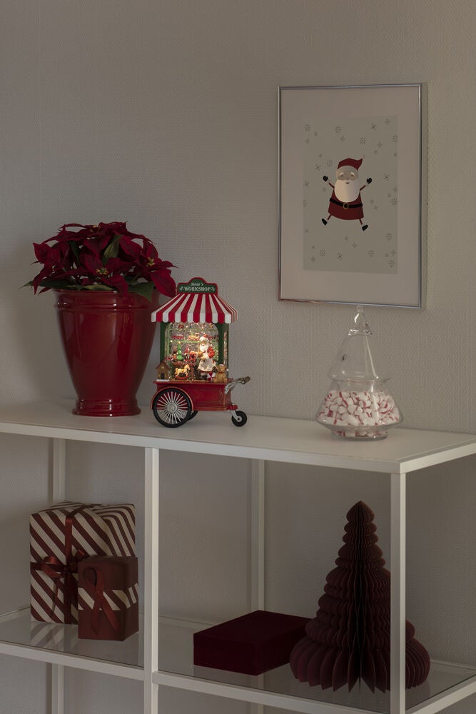 Vattenfylld lykta, verkstad