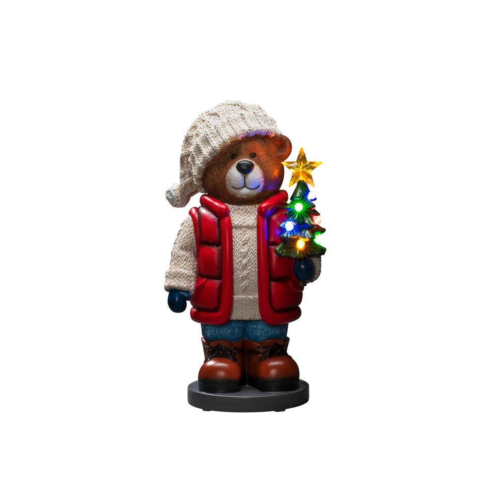 LED Teddybaer, klein, B/O