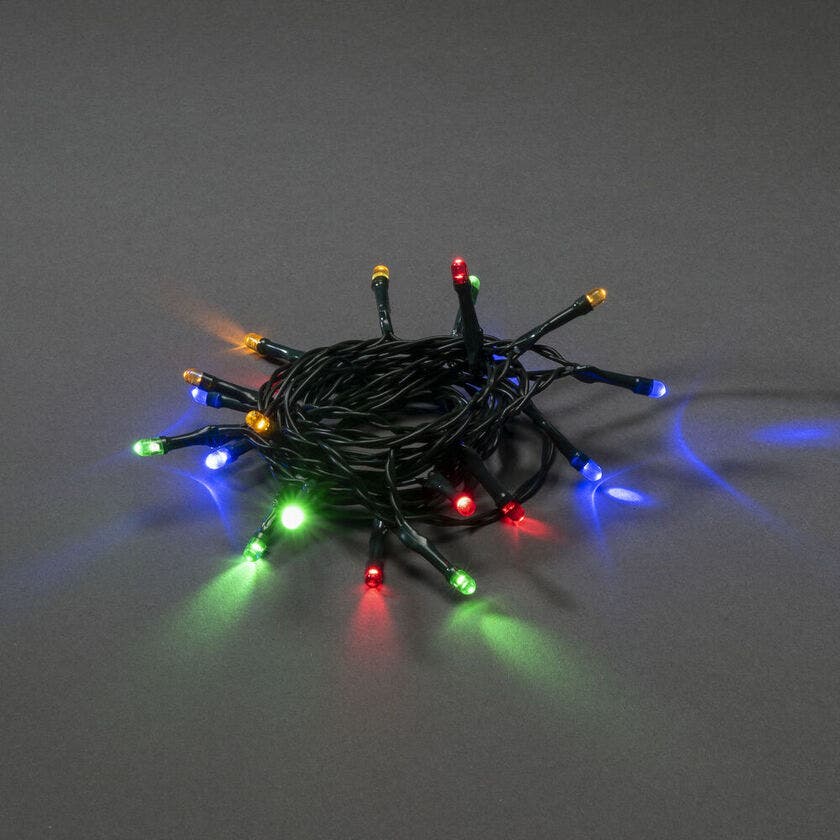 LED Lichterkette, 30 bunte LED