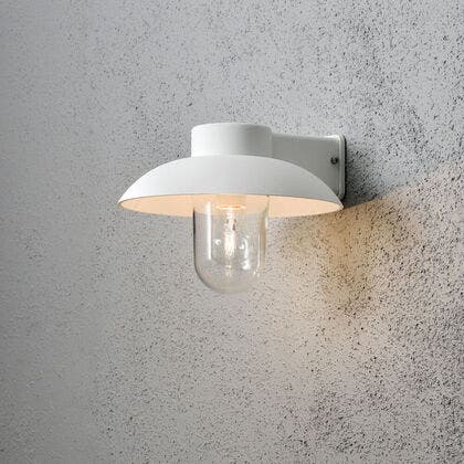 Mani vägglykta E27 vit