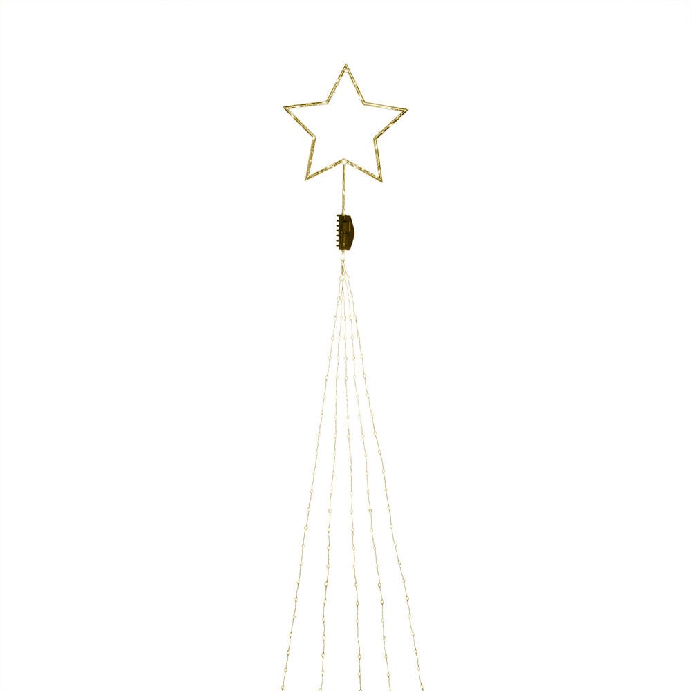 Julgransslinga guldf 274 LED