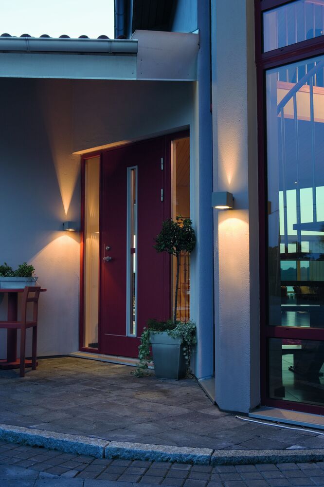 Modena Square Wall Light white