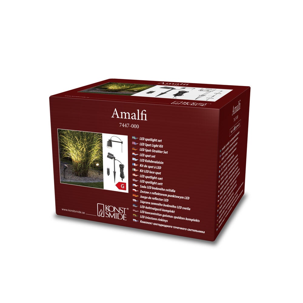 Amalfi high power LED spot 4x1