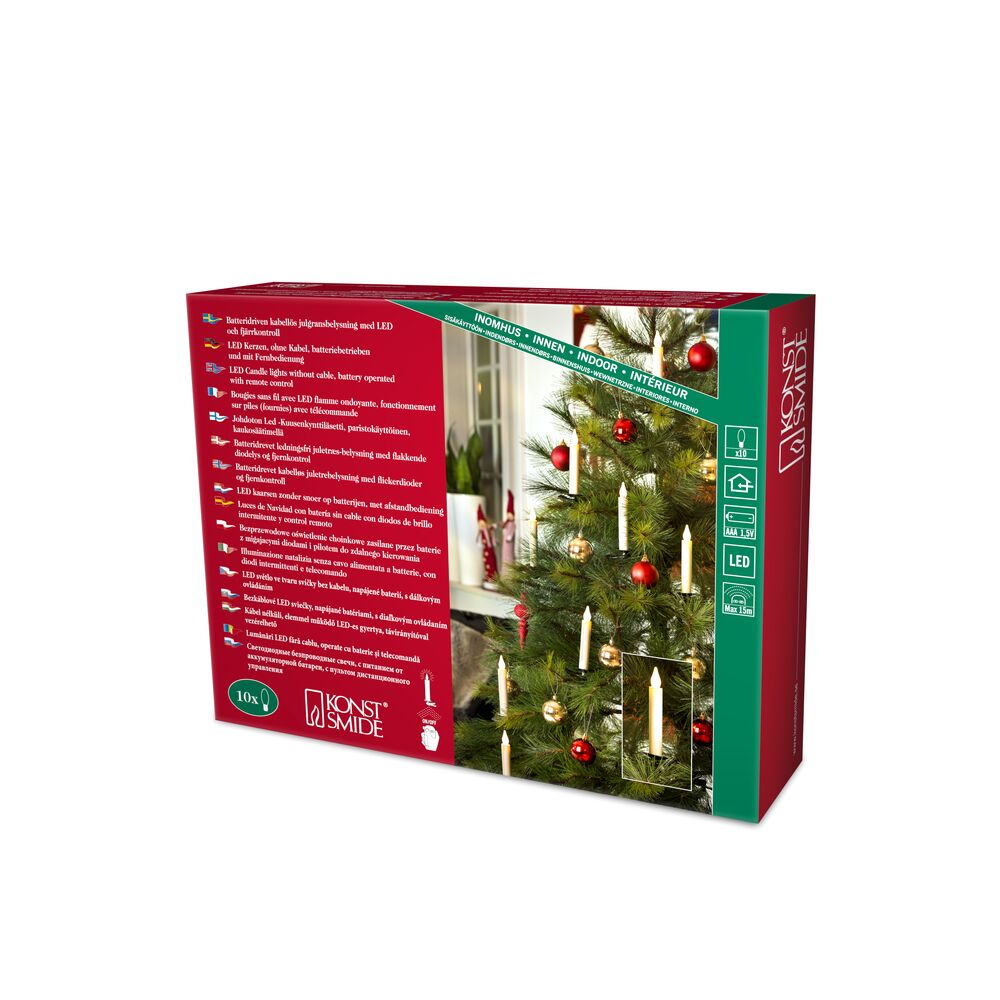 Ch lightset 10 LED candles