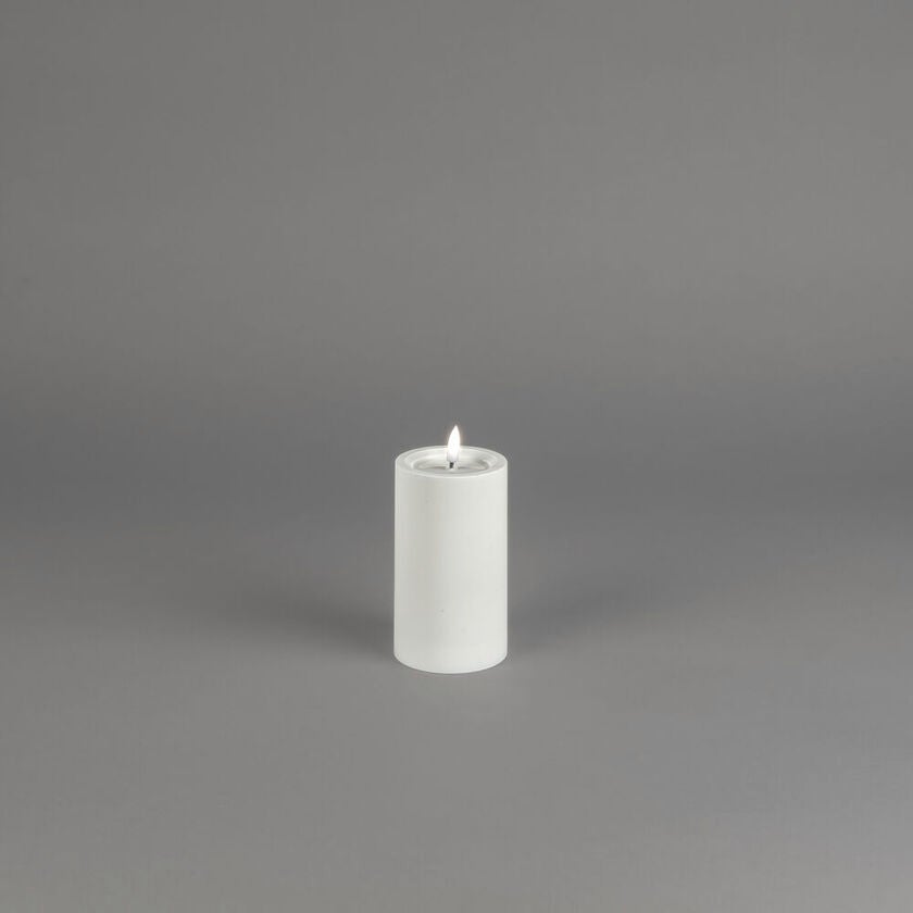 LED candle White 12cm 2xAA