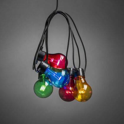 Light Set 5 Clear Bulbs LED