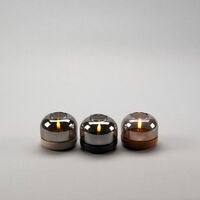 Ljus med glasdekoration LED