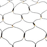 Nät 160 varmvit LED 0,6x2m