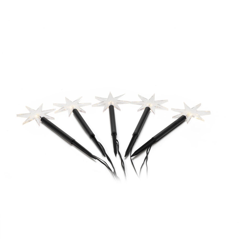 LED Spiessleuchte mit 5 Sterne
