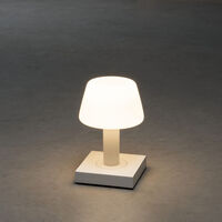 Monaco table lamp white USB