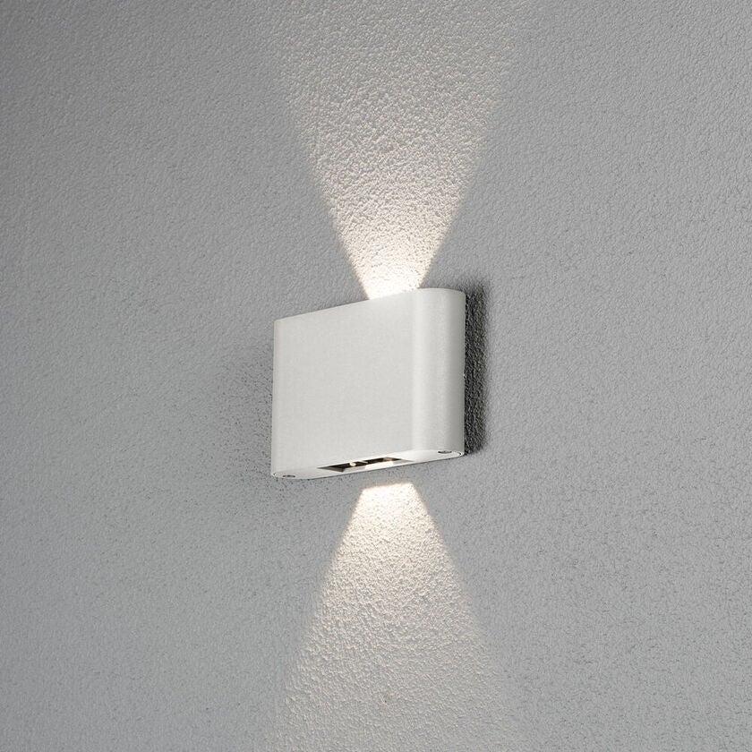 Chieri vägglykta 2x6W LED vit