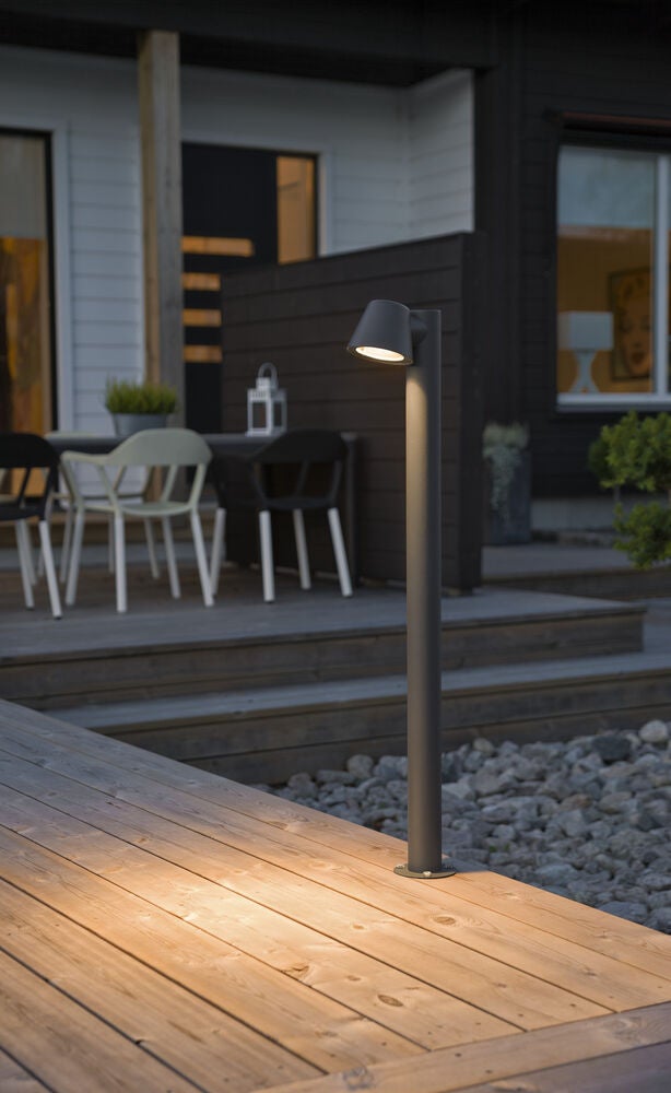 Trieste trädgårdsstolpe GU10