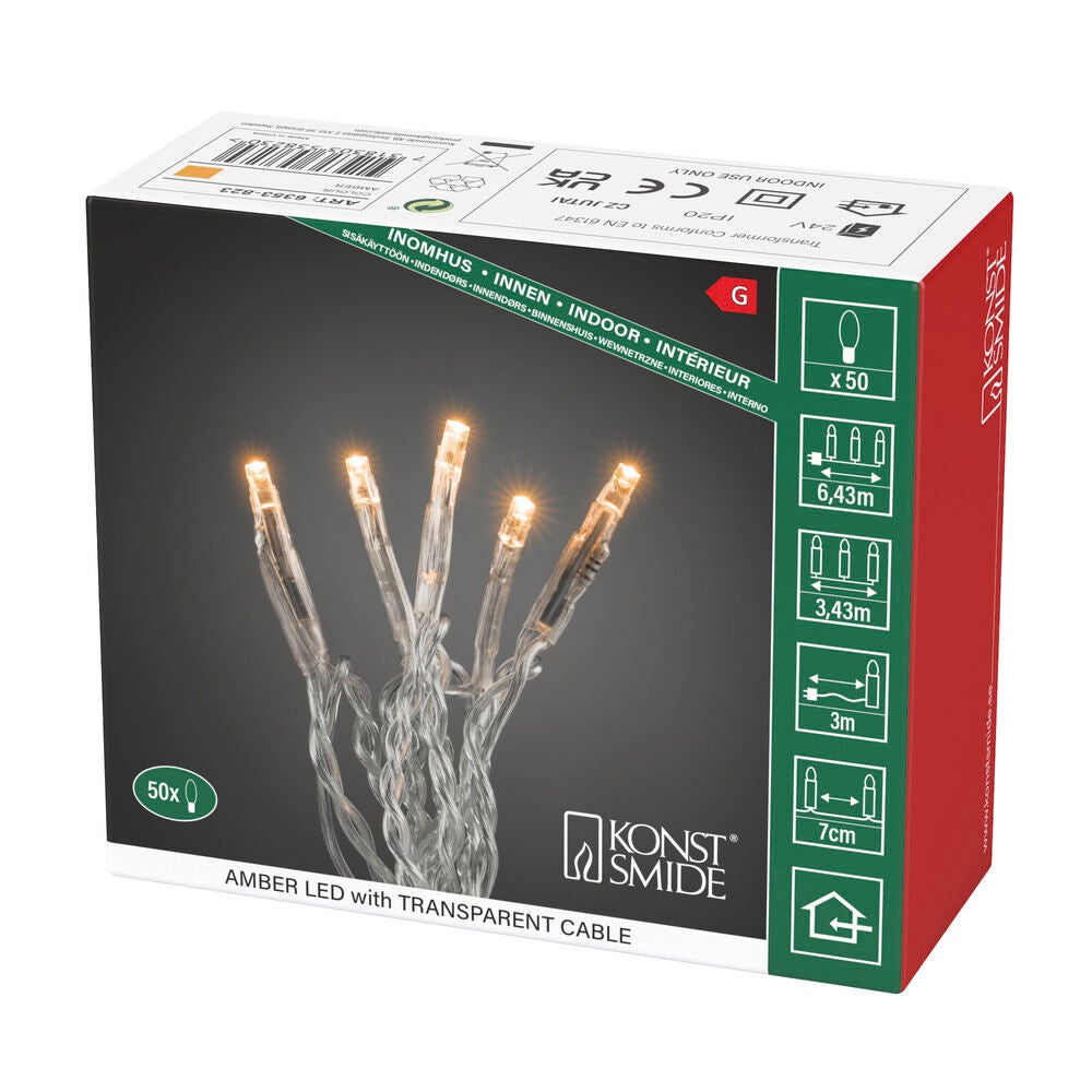 Micro LED Lichterkette, versch