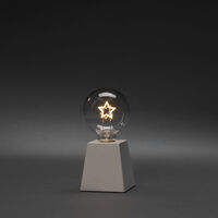 Wooden Decoration LED B/O