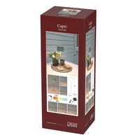 Capri table lamp usb gr/grey
