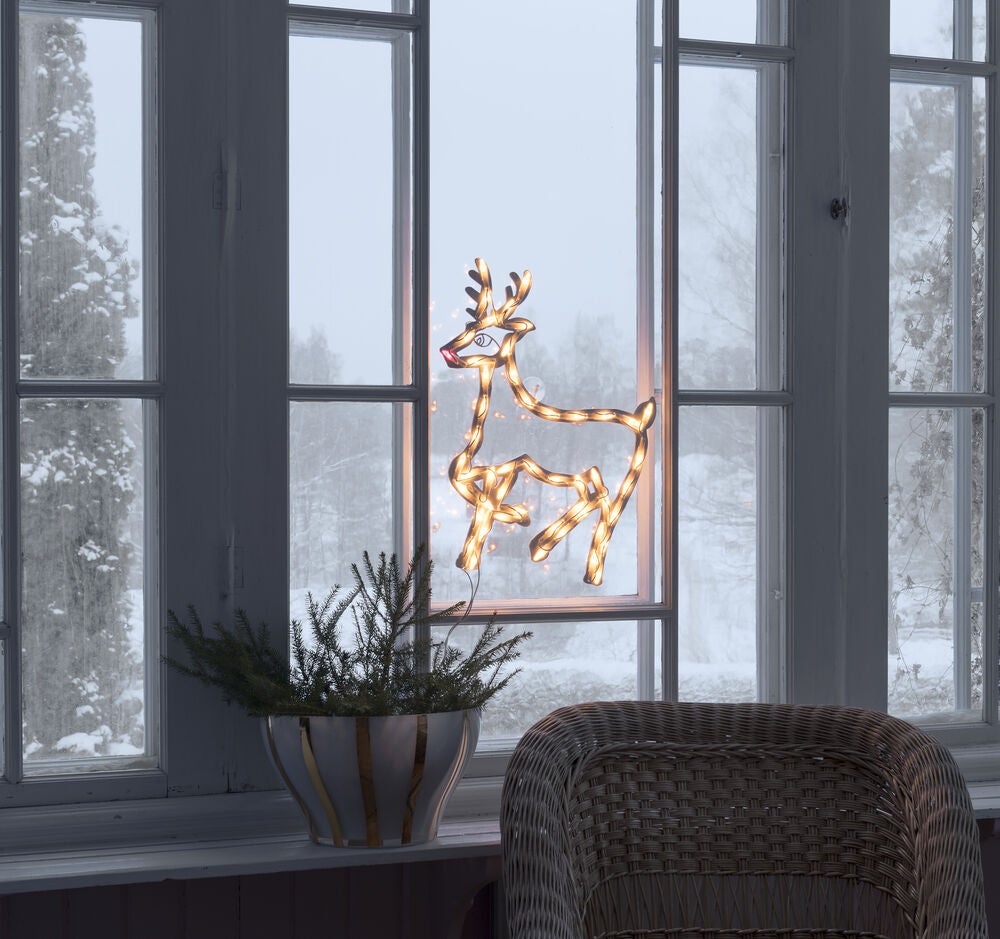 Fönstersiluett ren LED