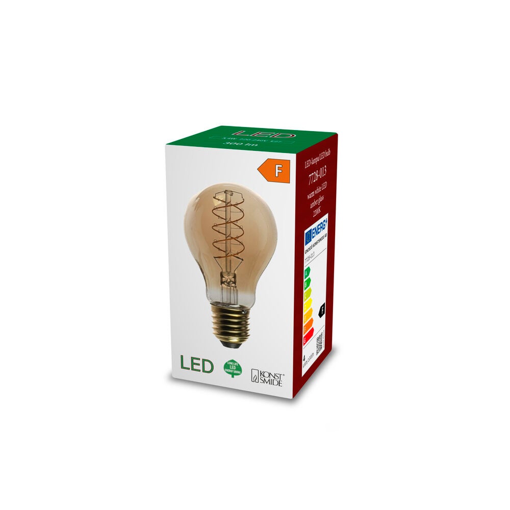 Spareb. s-LED E27 A60 amber
