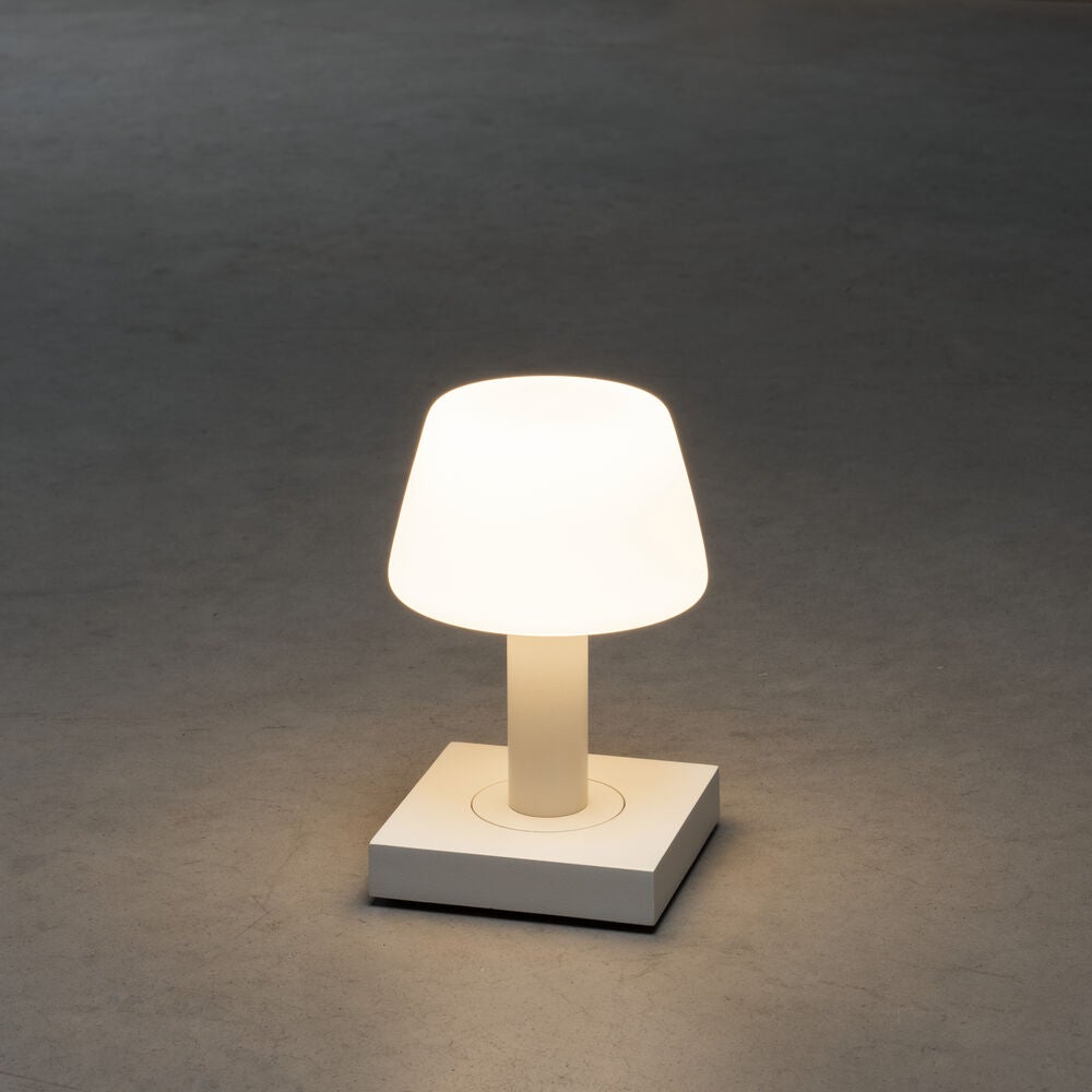 Monaco table lamp white USB