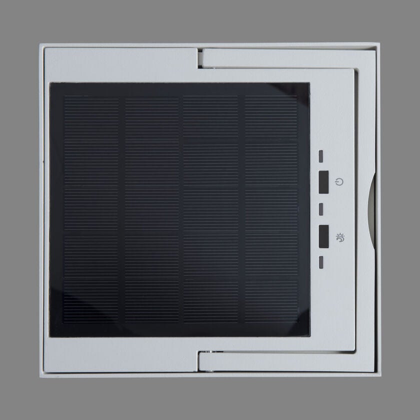 Portofino lanterna USB/sol vit