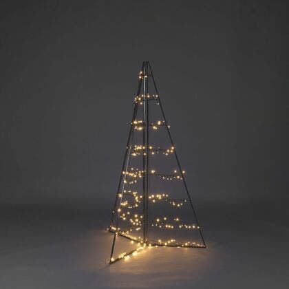 Decoration metal pyramid, LED