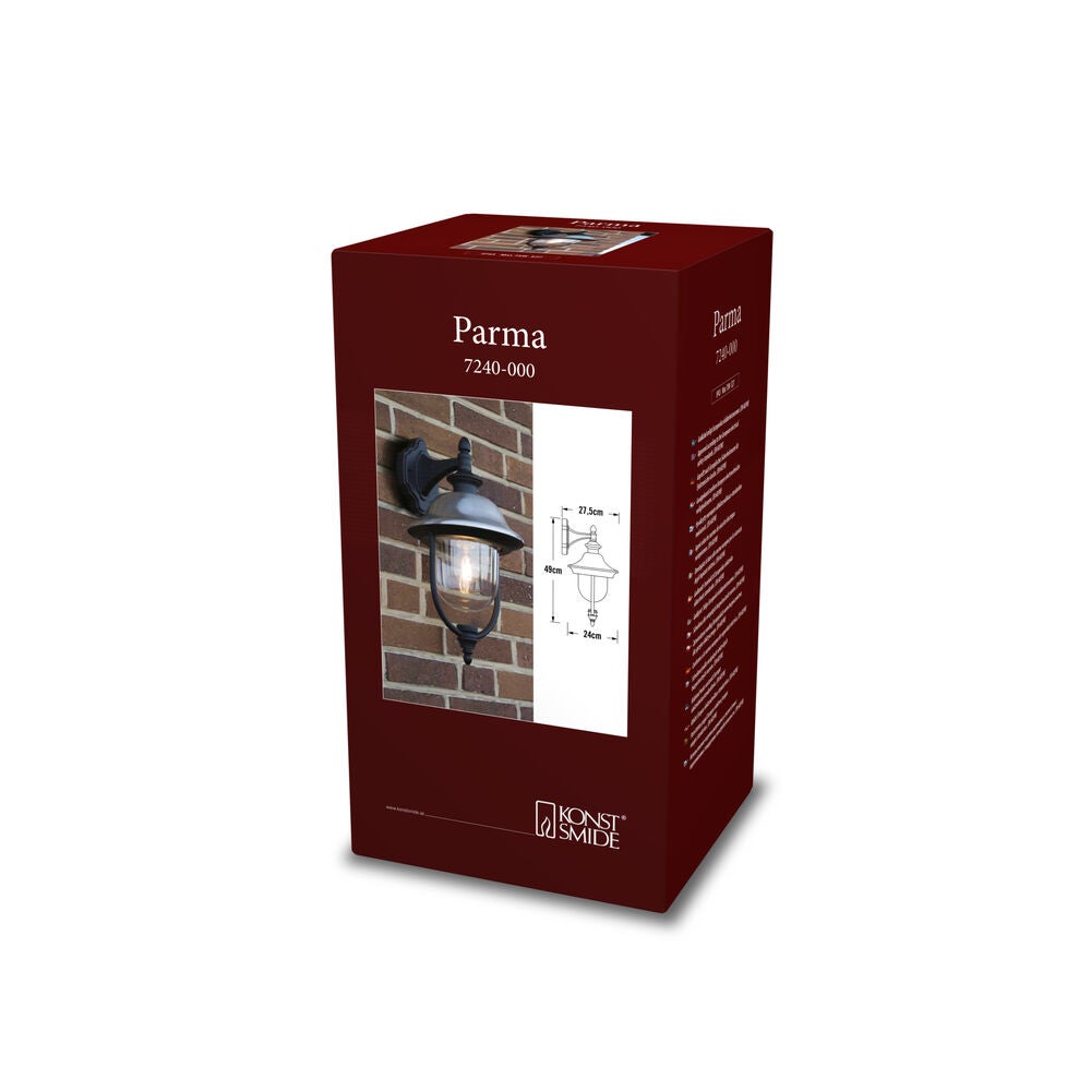 Parma Down Light Black+S.Steel