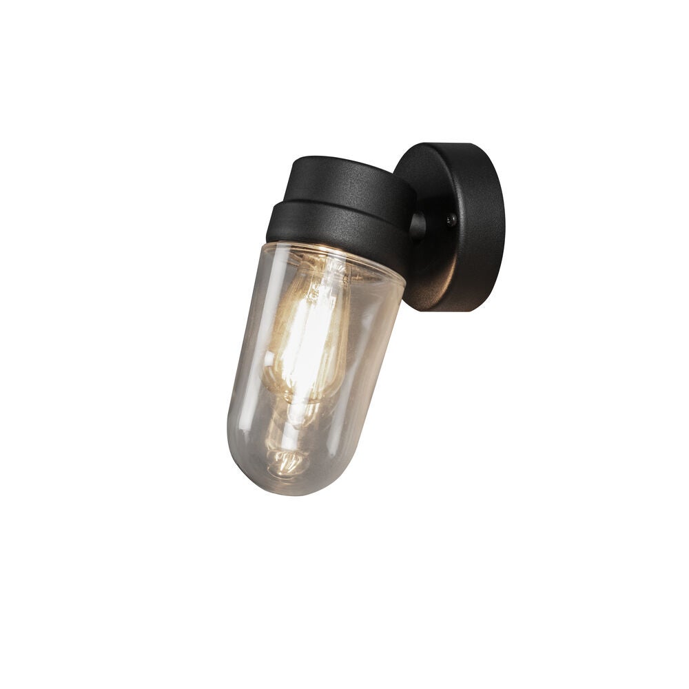 Vega wall lamp black E27