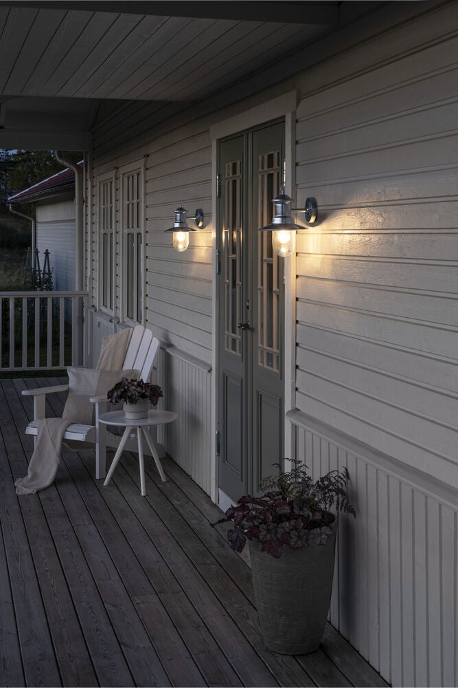 Napoli vägglykta E27 