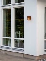 Pistoia vägglykta E27 Rost