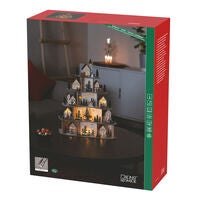 X-mas VILLAGE LED, B/O & USB