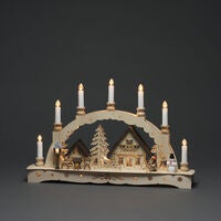 Wooden silhouette 21 LED