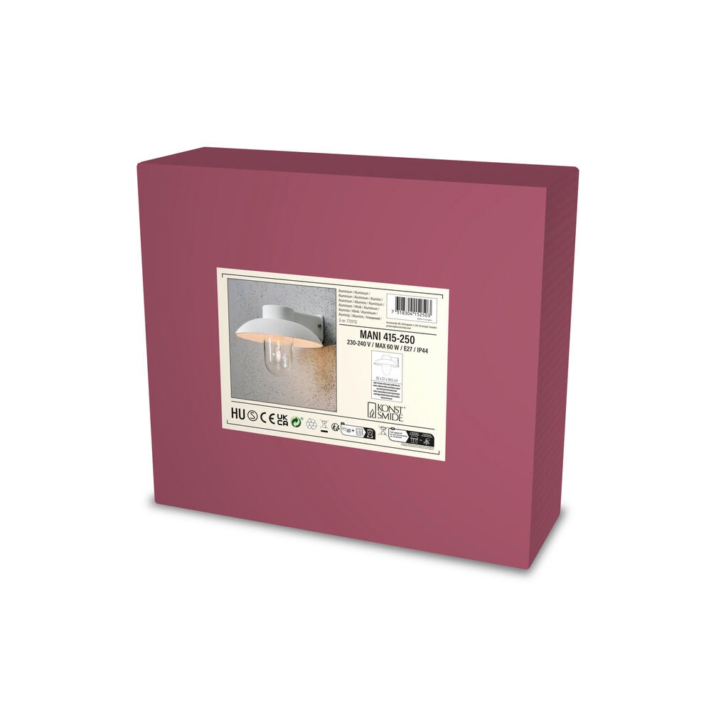 Mani Wall Light Matt White