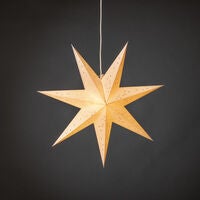 Pappersstjärna vit 60 cm