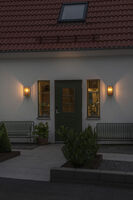 Carpi vägglykta M svart E27 