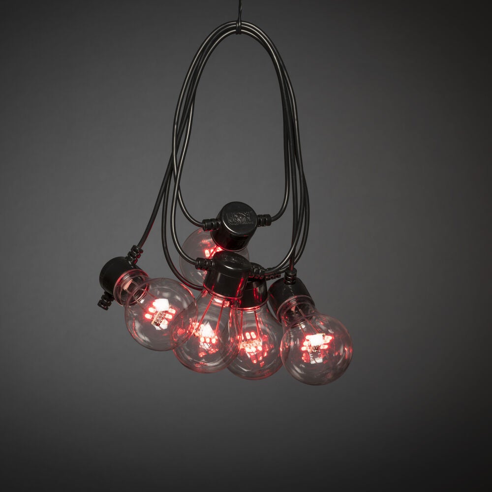 LED Biergartenkette, mit RGB