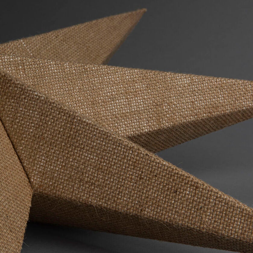 Pappersstjärna natur 78cm