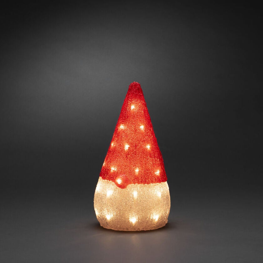 Tomte akryl 37cm 32 Led