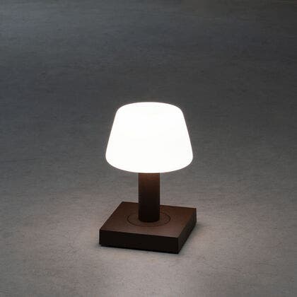 Monaco table lamp usb rust