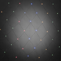 LED Lichternetz, mit bunten