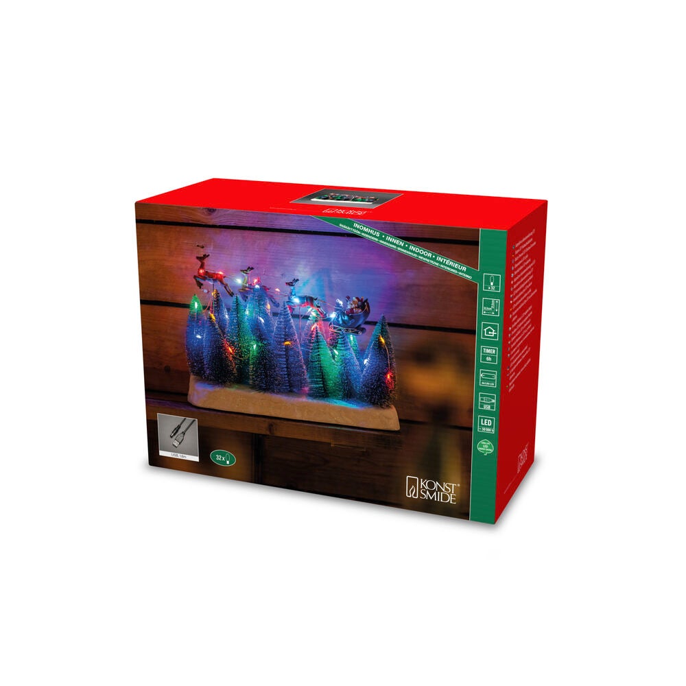 B/O Juldekoration, Tomte LED